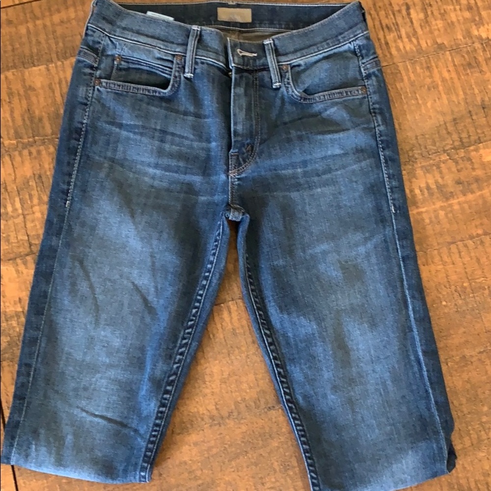 MOTHER The Muse Skinny Jean in Ride A Dark Horse - Picture 5 of 8